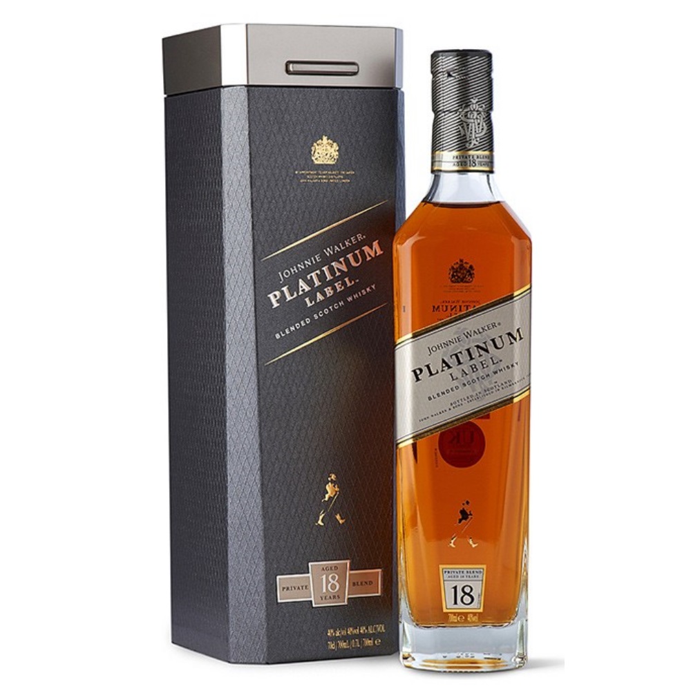 Whisky "Blended Platinum Label 18 Anni" Astucciato Johnnie Walker