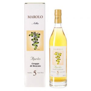 Grappa di Moscato "Apres" 5 anni Marolo
