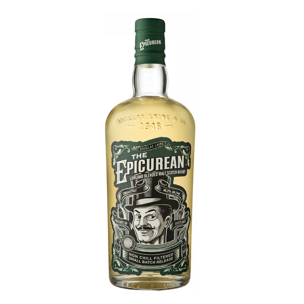 Whisky Scotch Malt Blended Lowland "The Epicurean" Astucciato
