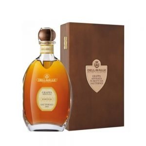 Grappa Affinata in Botti da Sauternes "Cassetta in Legno" Dellavalle