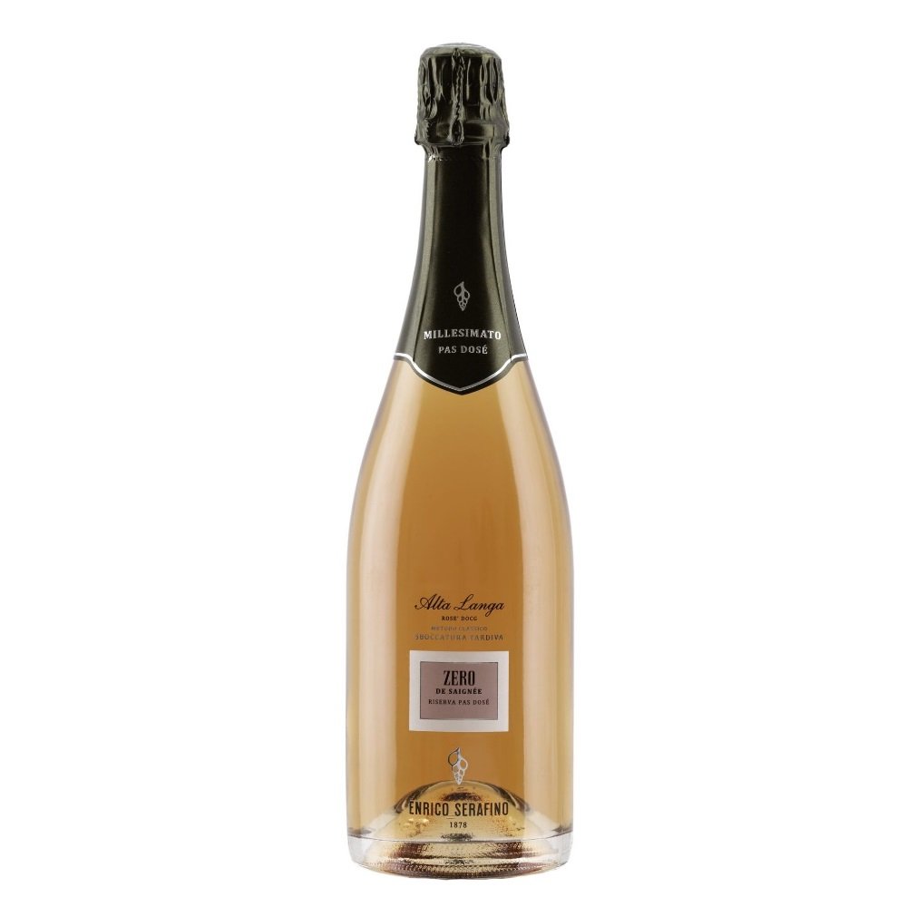 Alta Langa Rosè "Zero de Saignée" Riserva Zero Pas Dose 2017 Enrico Serafino
