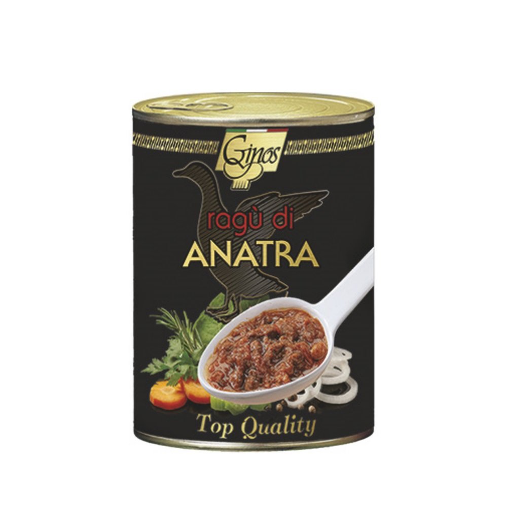 Ragù di Anatra 400 Grammi Ginos