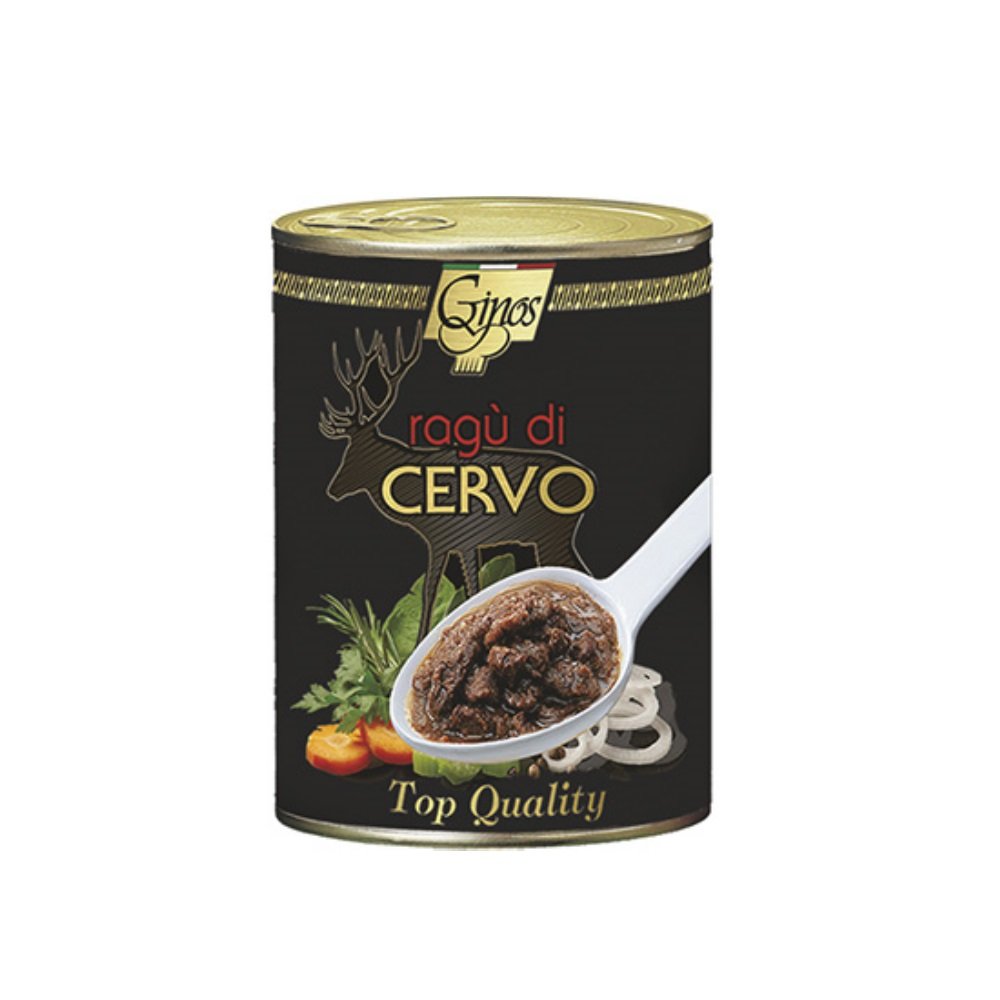 Ragù di Cervo 400 Grammi Ginos