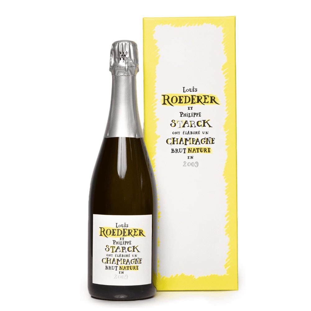 Champagne Brut Nature "Philippe Stark" Millésimé 2012 Cofanetto Louis Roederer