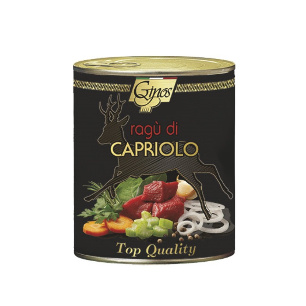 Ragù di Capriolo 800 Grammi Ginos