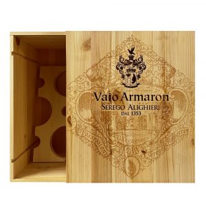 Cassetta in Legno da 6 Vuota "Vaio Armaron Sergio Alighieri" Masi