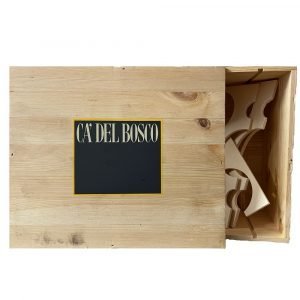 Cassetta in Legno da 6 Vuota “Chardonnay” Ca del Bosco