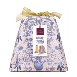 Pandoro con Gocce di Cioccolato Fondenti e al Latte 1kg Domori