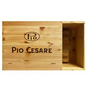 Cassetta in Legno da 6 di Pio Cesare Vuota