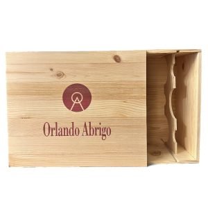 Cassetta in Legno Vuota da 6 Bottiglie Orlando Abrigo