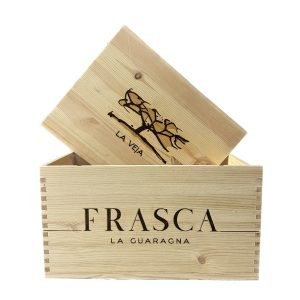 Cassetta in Legno da 6 Vuota Frasca