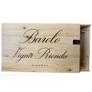 Cassetta in Legno da 6 Vuota Massolino Barolo Riserva Vigna Rionda