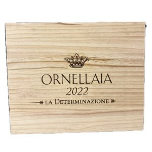 Cassetta in Legno da 6 Vuota Ornellaia La Determinazione