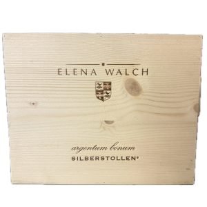 Cassetta in Legno Vuota da 3 Bottiglie Elena Walch