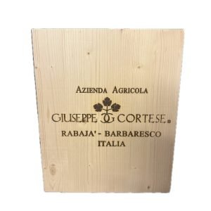 Cassetta in Legno Vuota da 3 Bottiglie Giuseppe Cortese