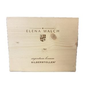 Cassetta in Legno da 3 Bottiglie Vuota Elena Walch
